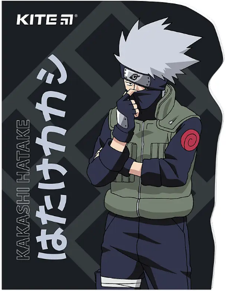 Блокнот А6 60арк. вирубка Naruto №NR24-223/Kite/ — фото товару | Канцелярський Сад