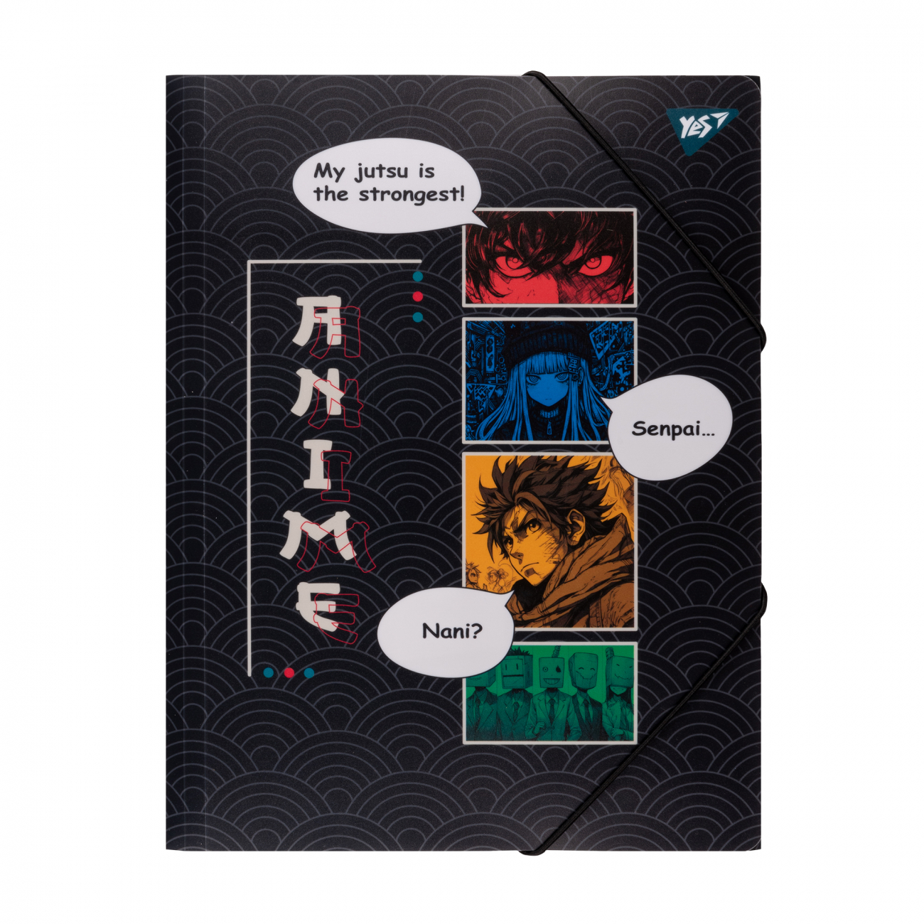 Папка "Yes" А4 №492217 "Anime" на рез. (40)(80) — фото товару | Канцелярський Сад