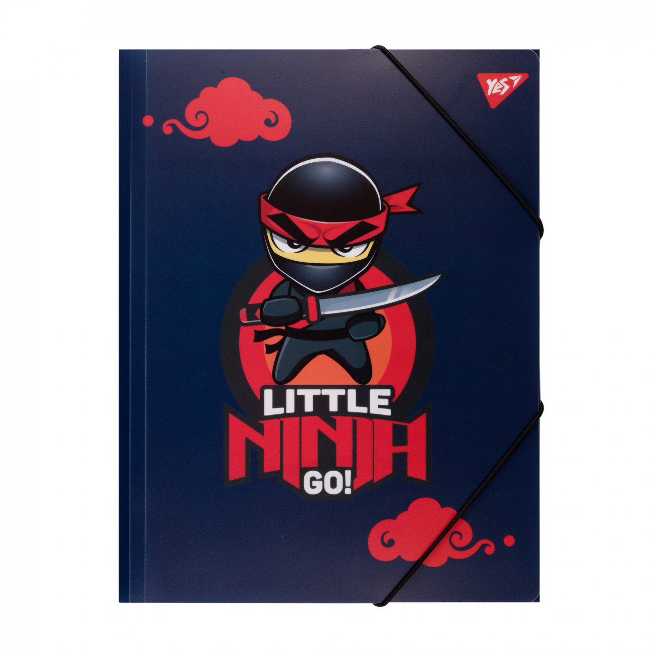 Папка "Yes" А4 №492218 "Ninja" на рез. (40)(80) — фото товару | Канцелярський Сад
