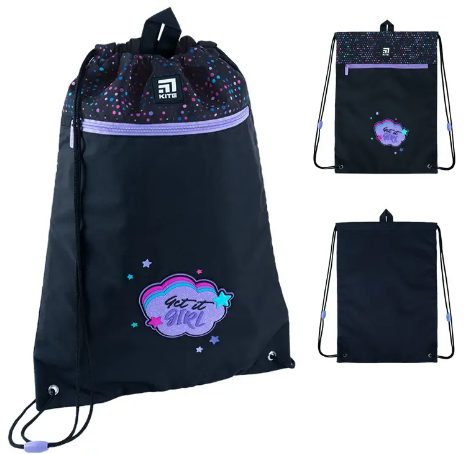 Сумка для взуття "Kite" Get it Girl 1від.,1карм. №K24-601M-7 — фото товару | Канцелярський Сад