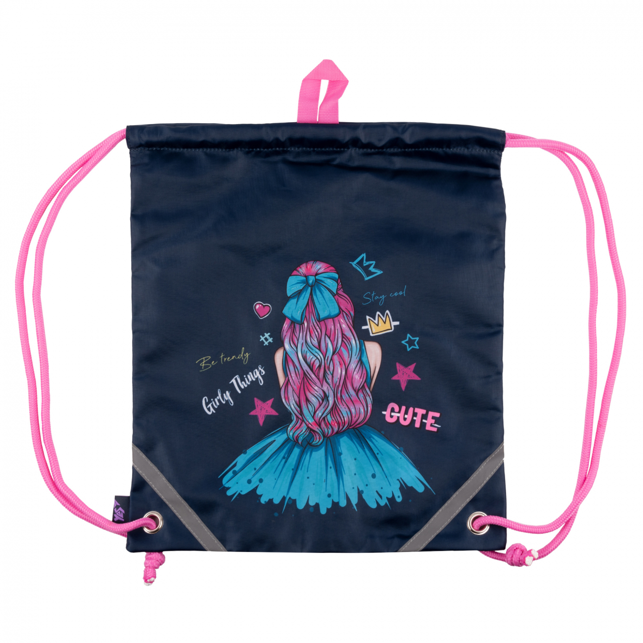 Сумка для взуття "Yes" Caramel Girl 1від.,1карм.№559675/SB-10 — купити | Канцелярський Сад