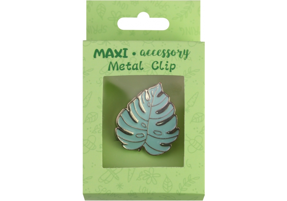 Біндер-закладинка "Maxi" №MX81806 металева(20) — фото товару | Канцелярський Сад