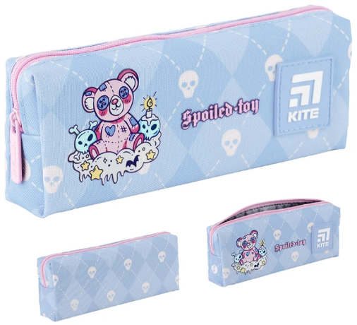 Пенал "Kite" 1від.,м'який №K24-642-11 — фото товару | Канцелярський Сад