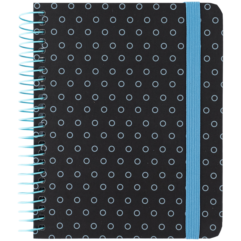 Блокнот пруж. В6+ 120арк. кліт. тв. обкл.,графіт №8461-3-A/Axent/(5)(20) — фото товару | Канцелярський Сад