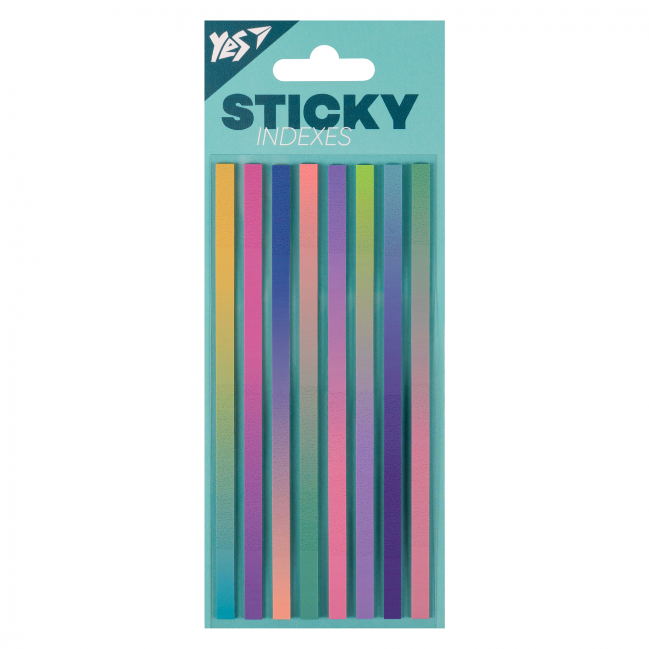 Стікери-закладки папер. "Yes" Fusion 136х5мм 160шт №170422(24) — фото товару | Канцелярський Сад