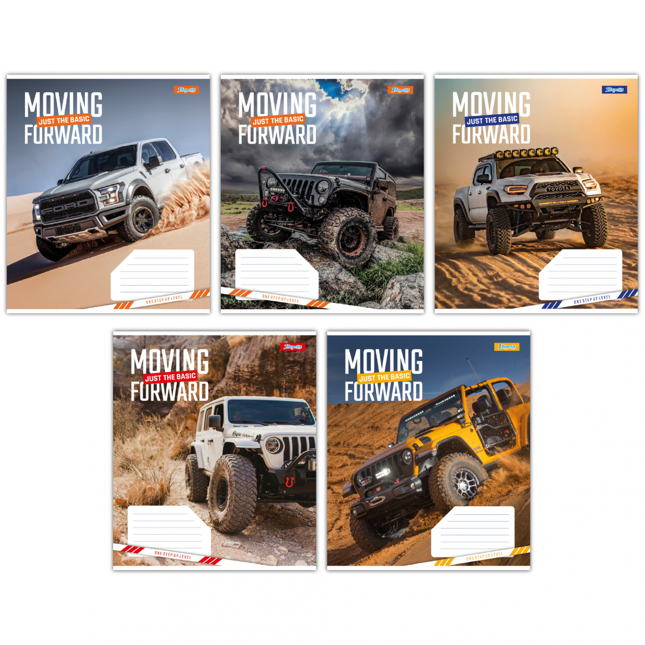 Зошит 36арк. кліт. 1В Moving forward №767328(15)(240) — фото товару | Канцелярський Сад