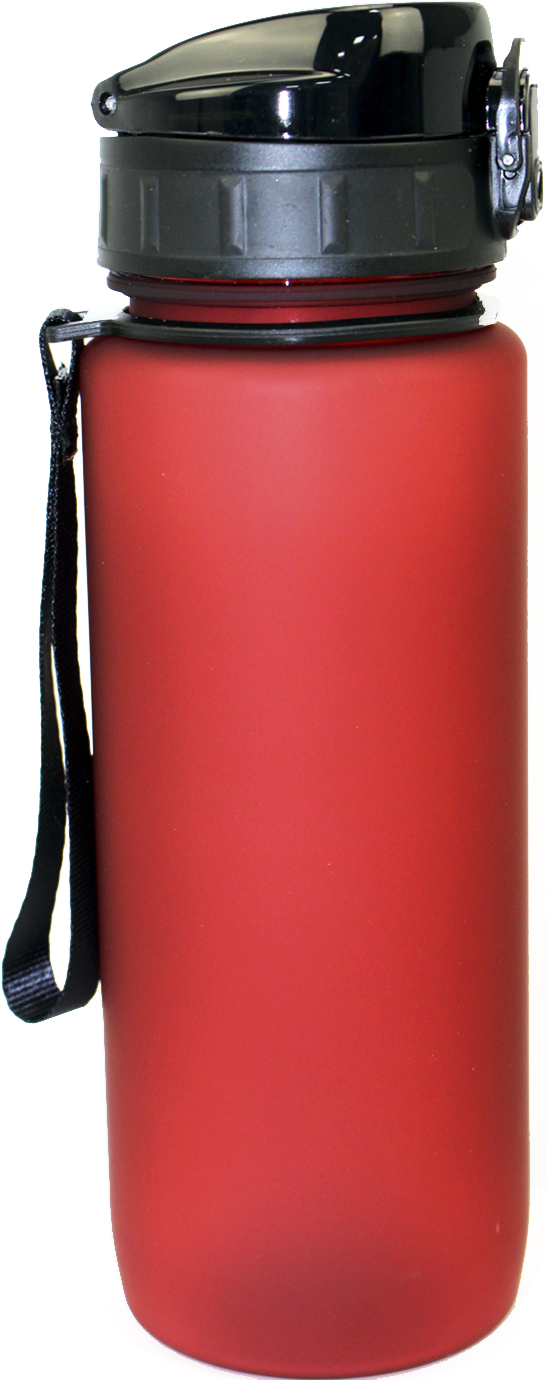 Пляшка для води тританова "Optima" 800мл бордова №O51964 — фото товару | Канцелярський Сад