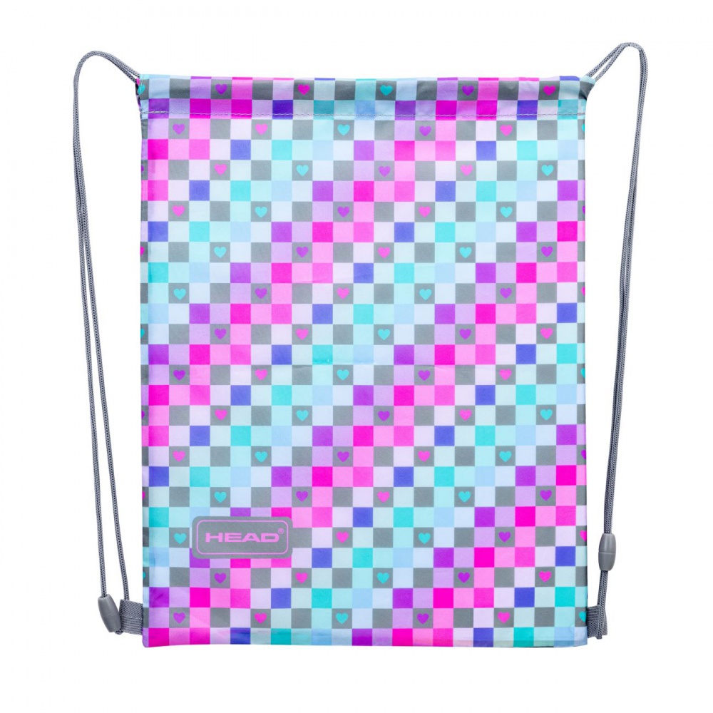 Сумка для взуття "Head AD1" Checkered Hearts 1від.№507024051 — фото товару | Канцелярський Сад