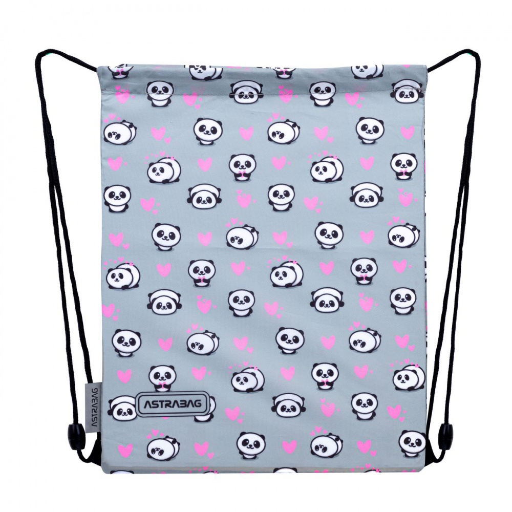 Сумка для взуття "Astrabag AD1" Panda 1від.№AD1/507024008 — фото товару | Канцелярський Сад
