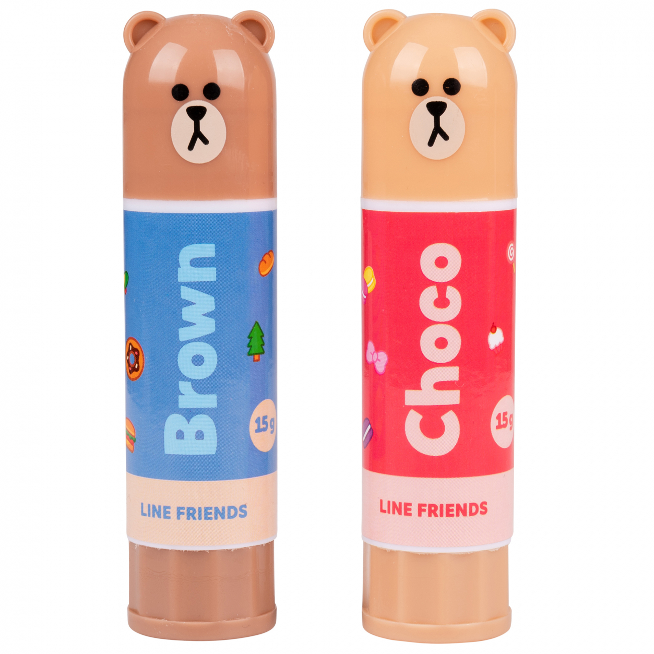 Клей-олівець "Yes" №320291 15гр Line Friends PVP(20)(480) — фото товару | Канцелярський Сад