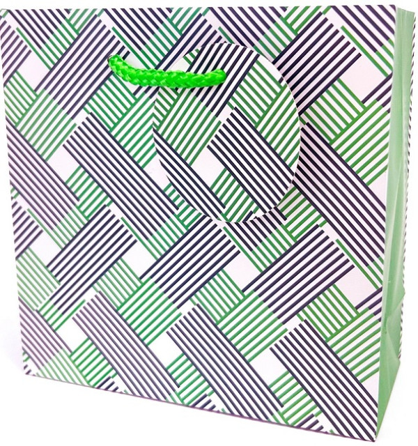 Пакет подарунковий 16х16х7см №GB-24120/Мандарин/(10) — фото товару | Канцелярський Сад