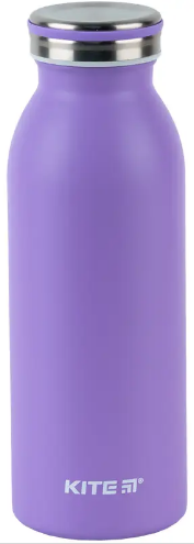 Термос метал. 0,45л "Kite" лавандовий №K24-1208-3(30) — фото товару | Канцелярський Сад