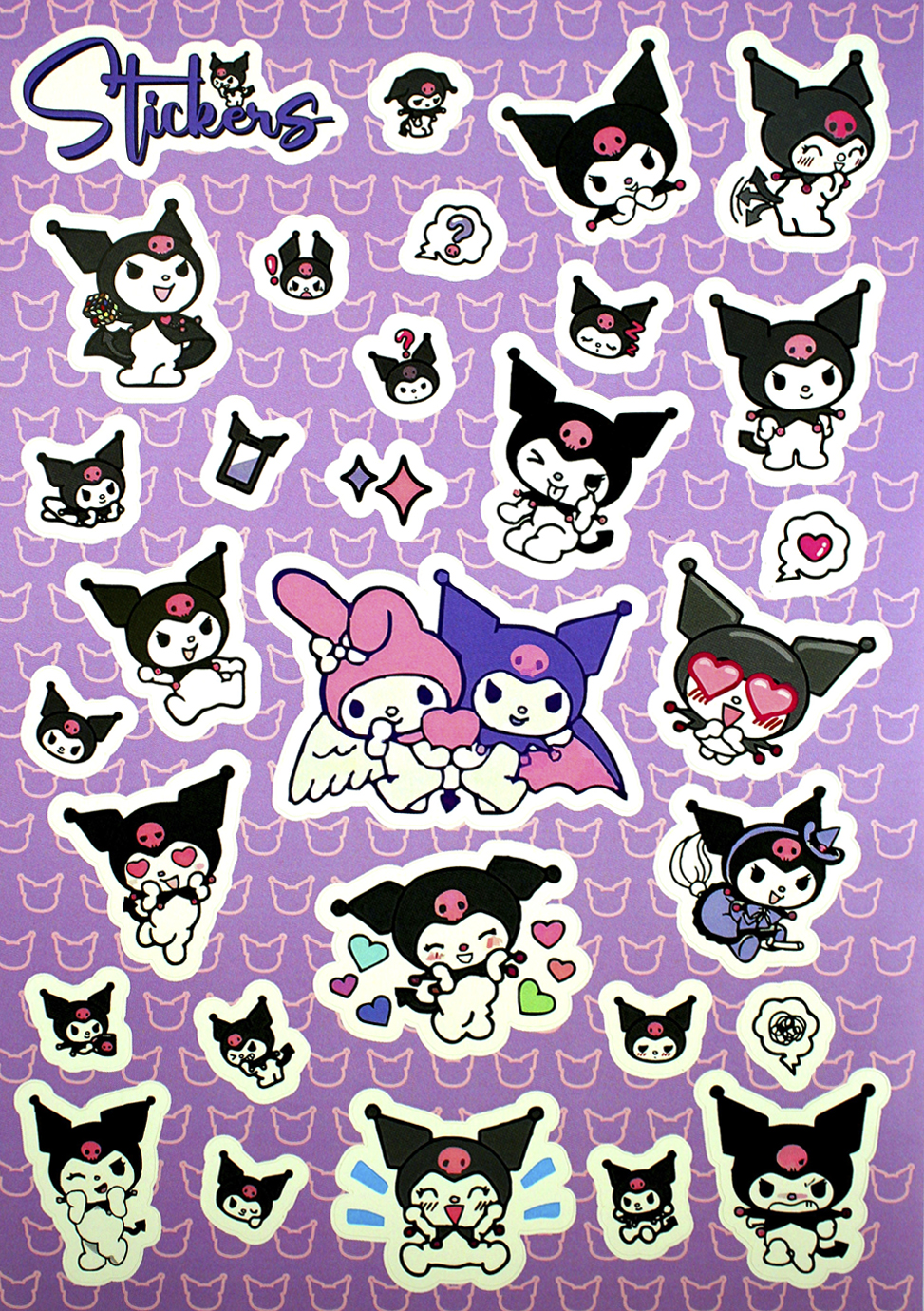 Стікер "Kuromi"/Breidon/ — фото товару | Канцелярський Сад