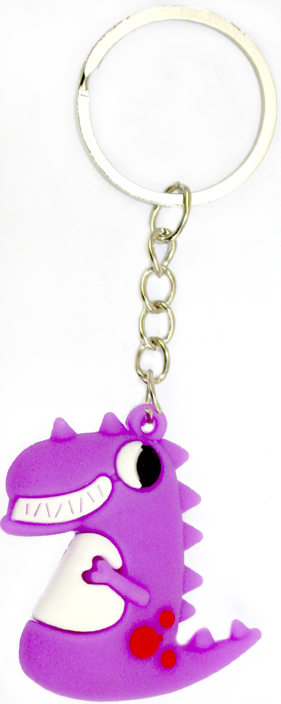 Брелок гумовий "Дракончик" №2586(12) — фото товару | Канцелярський Сад