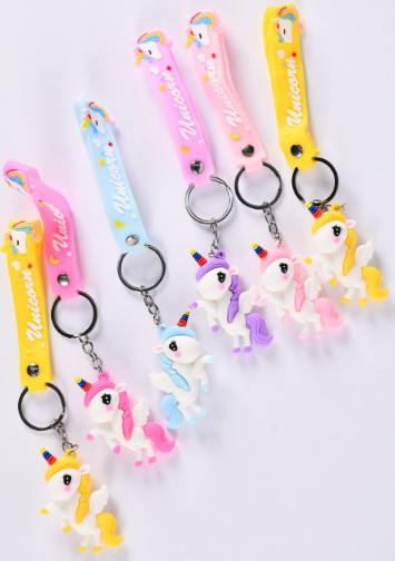 Брелок "Єдиноріжка" зі стрічкою №3129(12) — фото товару | Канцелярський Сад