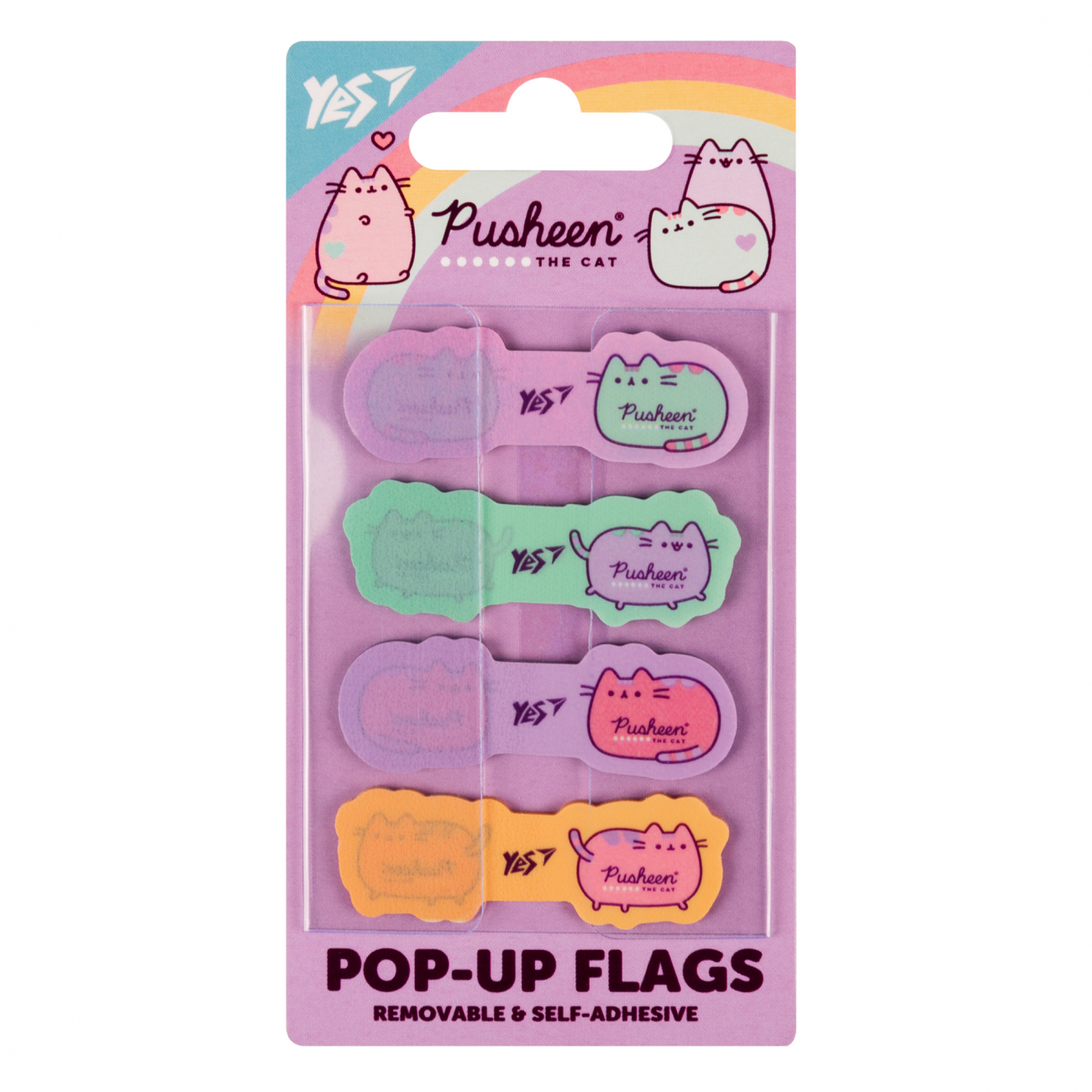 Закладка пласт. "Yes" №170426 Pusheen Pop-up(24) — купити | Канцелярський Сад