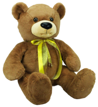 М'яка ігр. "Teddy Luxury brown" 40х39х73 №00383-3 — фото товару | Канцелярський Сад