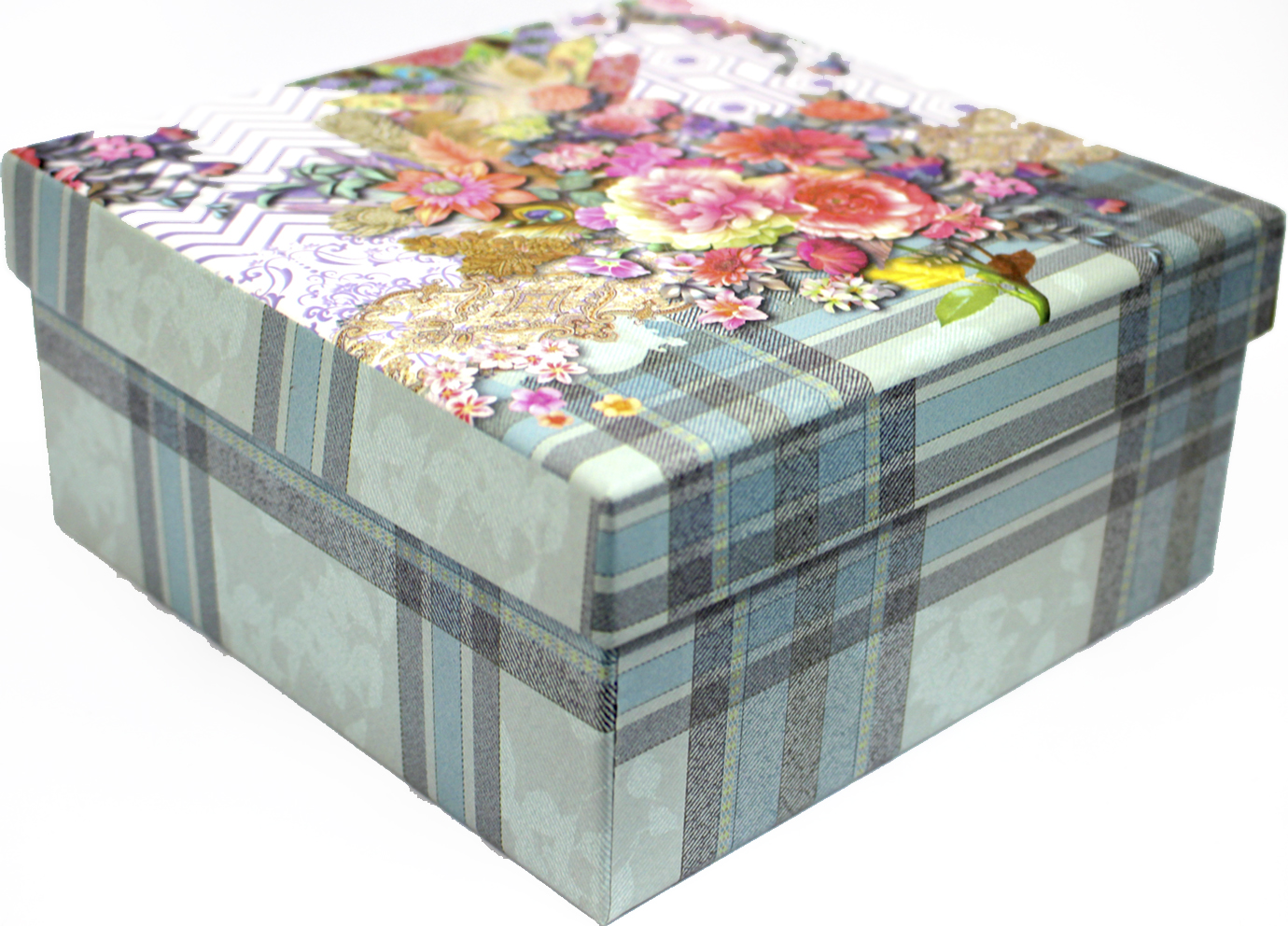 Коробка подарункова "Buromax" 18х18х8,5см №BM.233317-2 — фото товару | Канцелярський Сад