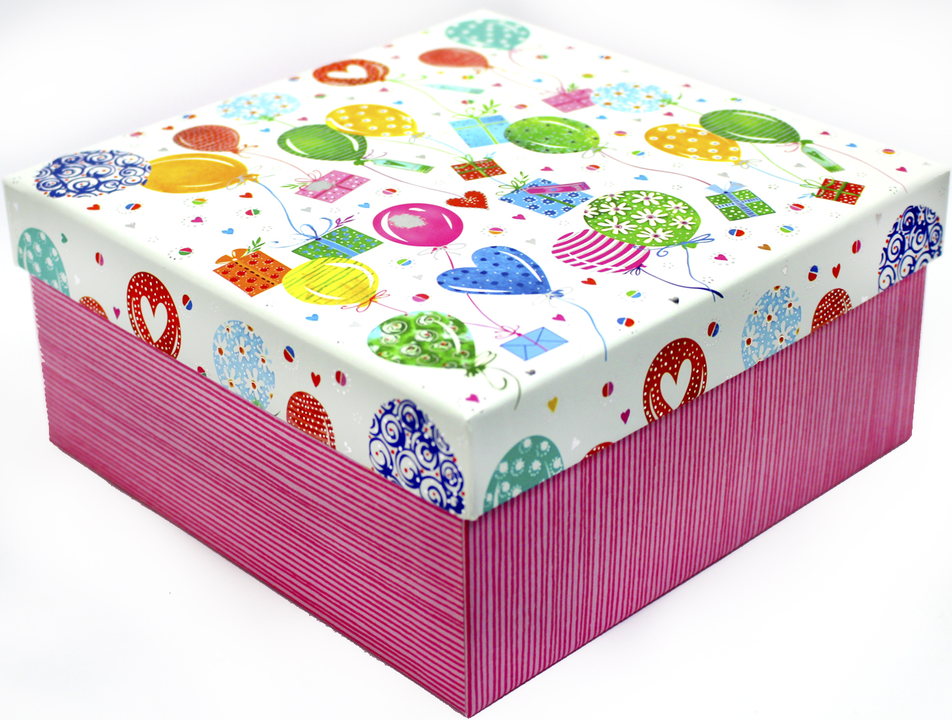 Коробка подарункова "Buromax" 18х18х8,5см №BM.23334-2 — фото товару | Канцелярський Сад