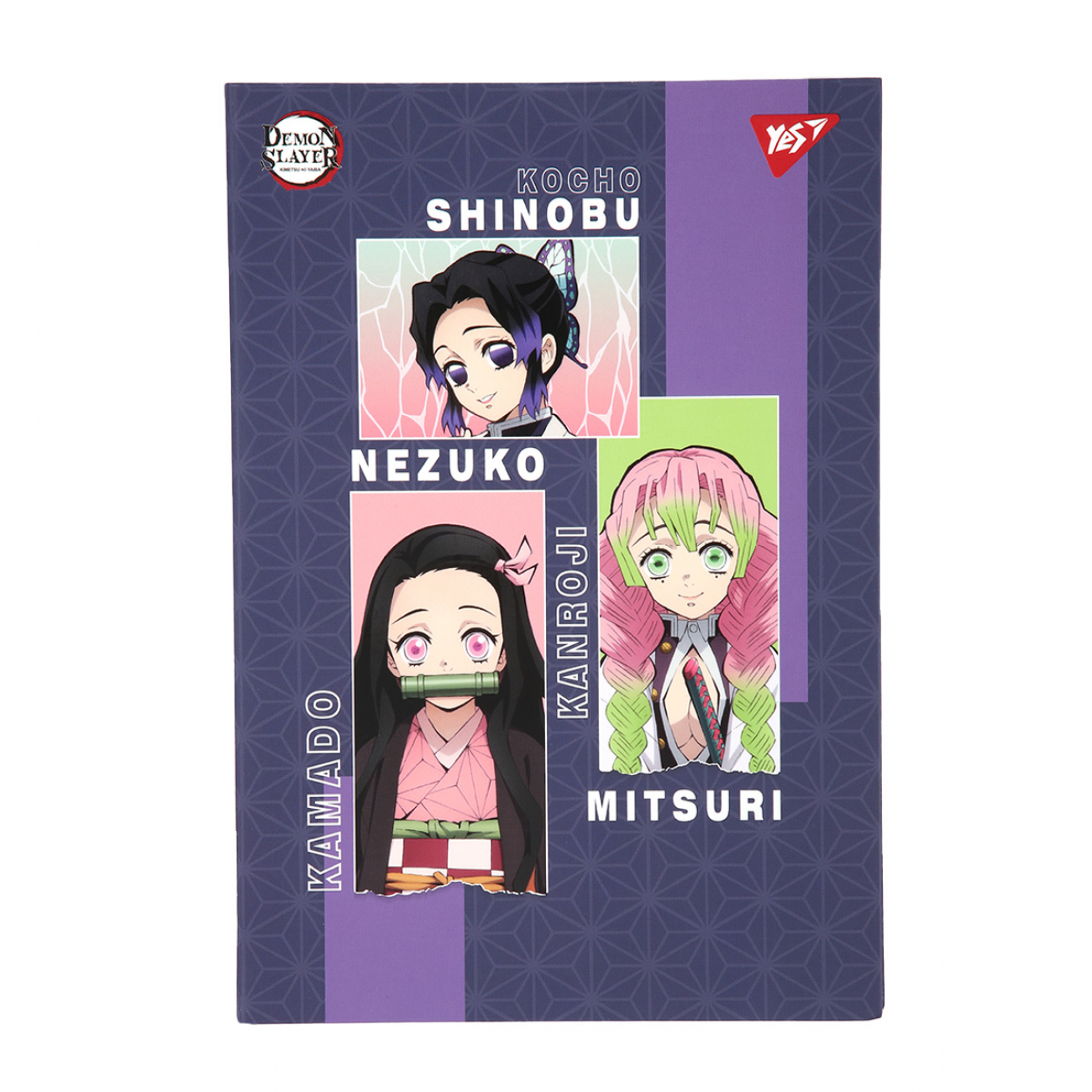 Блокнот А5 64арк. лін. Demon Slayer 7БЦ інтегр. №152083/Yes/(20)(40) — фото товару | Канцелярський Сад