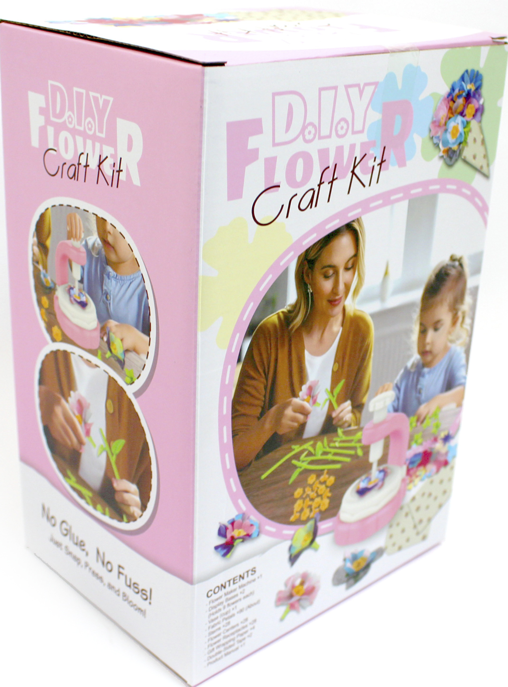 Набір для творч. Квіти/Букет квітів,апарат-прес для створення квітів,тканина 3HZ-1(24) — фото товару | Канцелярський Сад