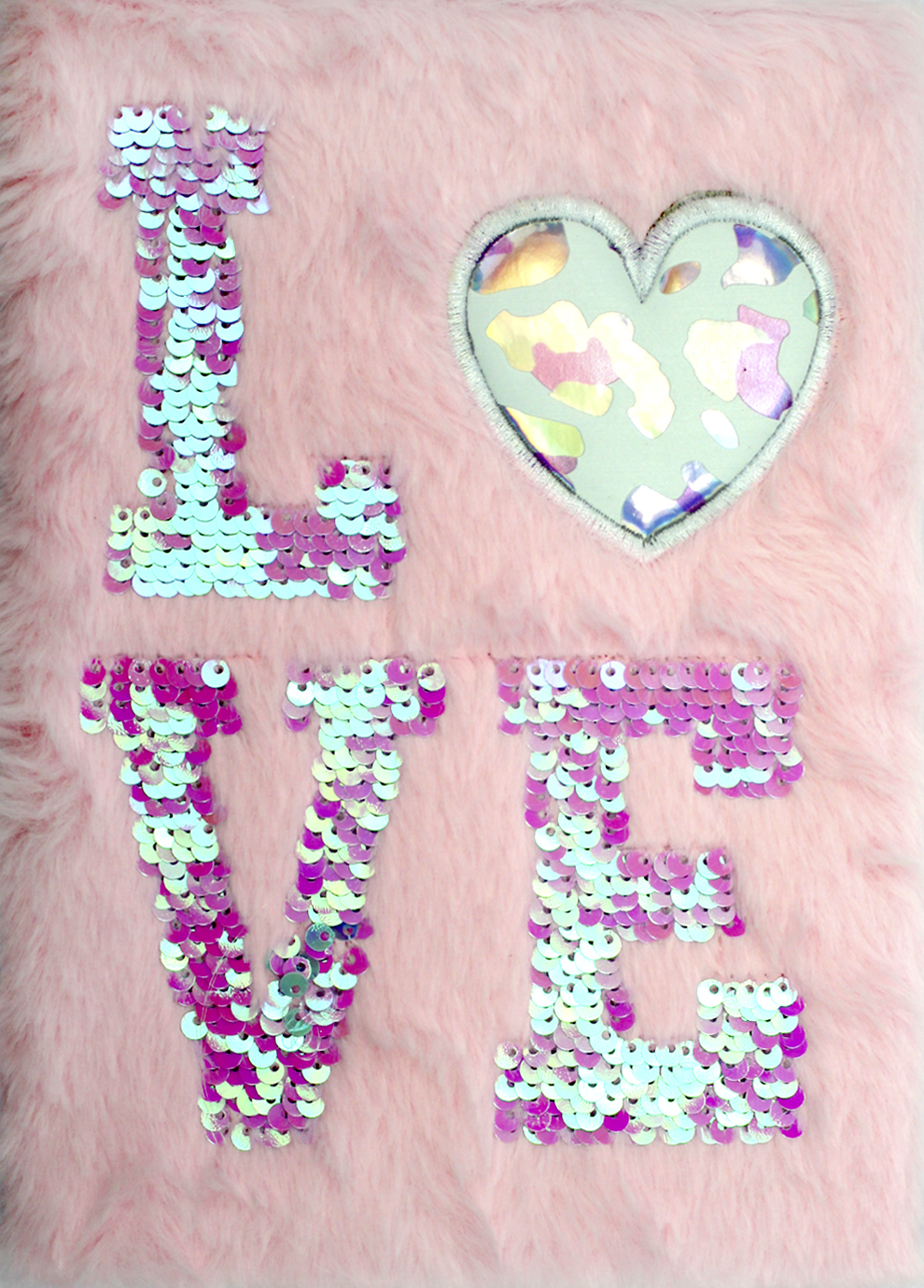 Блокнот А5 80арк. пухнастий "Love" №DSCN1064-А5 — фото товару | Канцелярський Сад