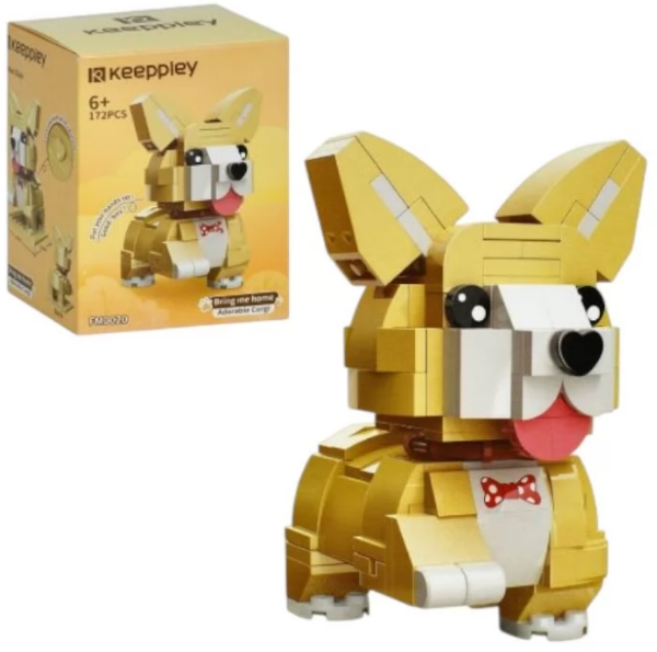 Конструктор "Собака" 10,8см,172дет,в кор-ці,9х12х8см №FM0020(60) — фото товару | Канцелярський Сад