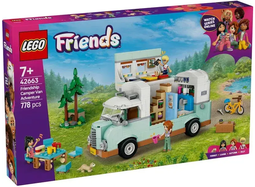 Конструктор "LEGO" Friends Пригоди на фургоні дружби №42663(3) — фото товару | Канцелярський Сад