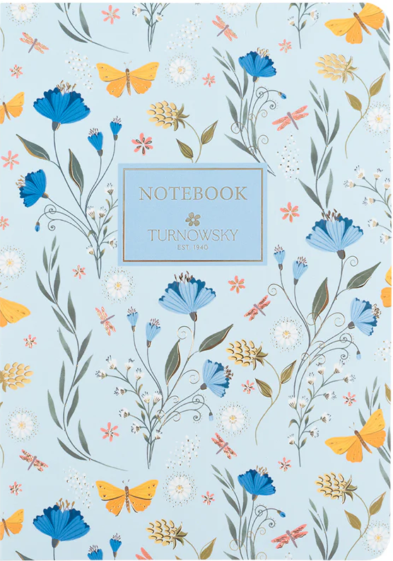 Блокнот А5 80арк. кліт. карт. Secret Garden 3 №8700-19-A-TR/Axent/(4) — фото товару | Канцелярський Сад