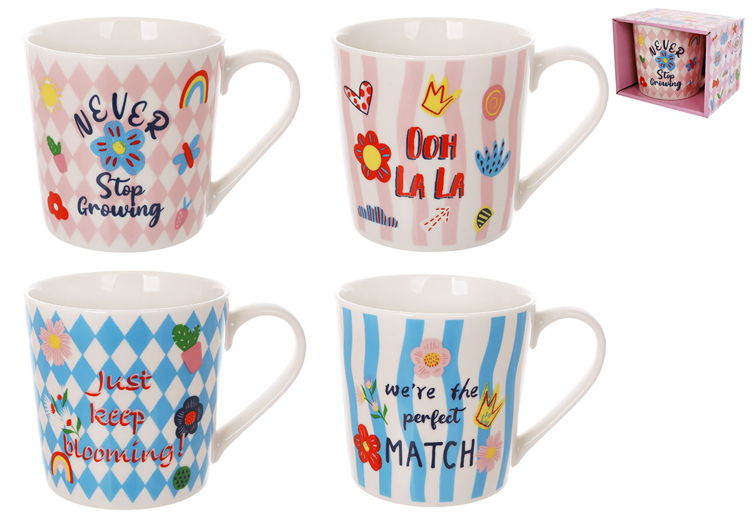 Чашка керам. 380мл "Dream" №380-455/Bonadi/(1)(36) — фото товару | Канцелярський Сад