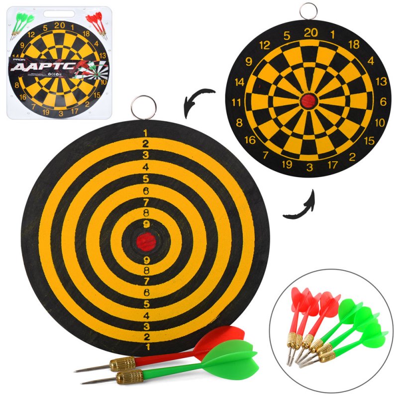 Дартс 15" дротики,в слюді, 39х43х2см №MS4221(24) — фото товару | Канцелярський Сад