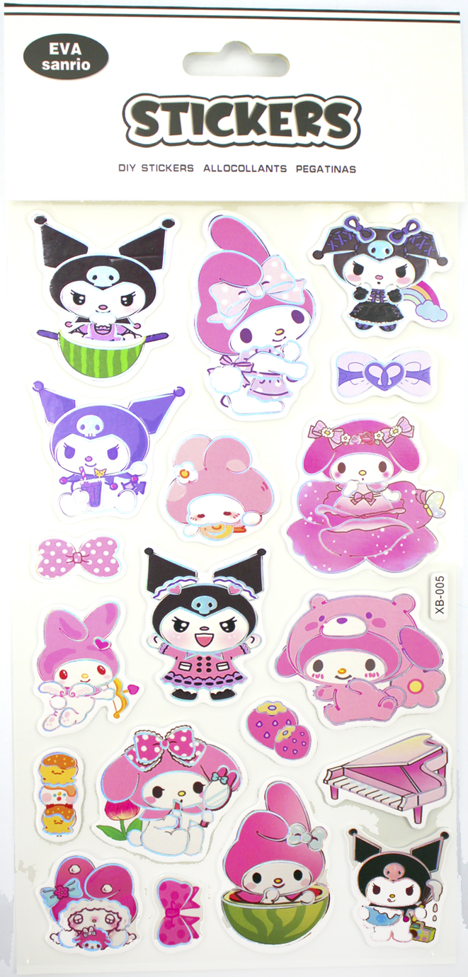 Наліпки мікс №XB (RS-0199) (RS-0198)(12) — фото товару | Канцелярський Сад