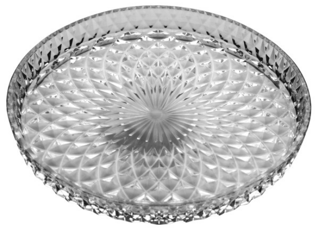 Блюдо скло "Ecomo Circle-D" 15,5см круг. №CIR-6022-DIM-F-K(6)(48) — купити | Канцелярський Сад