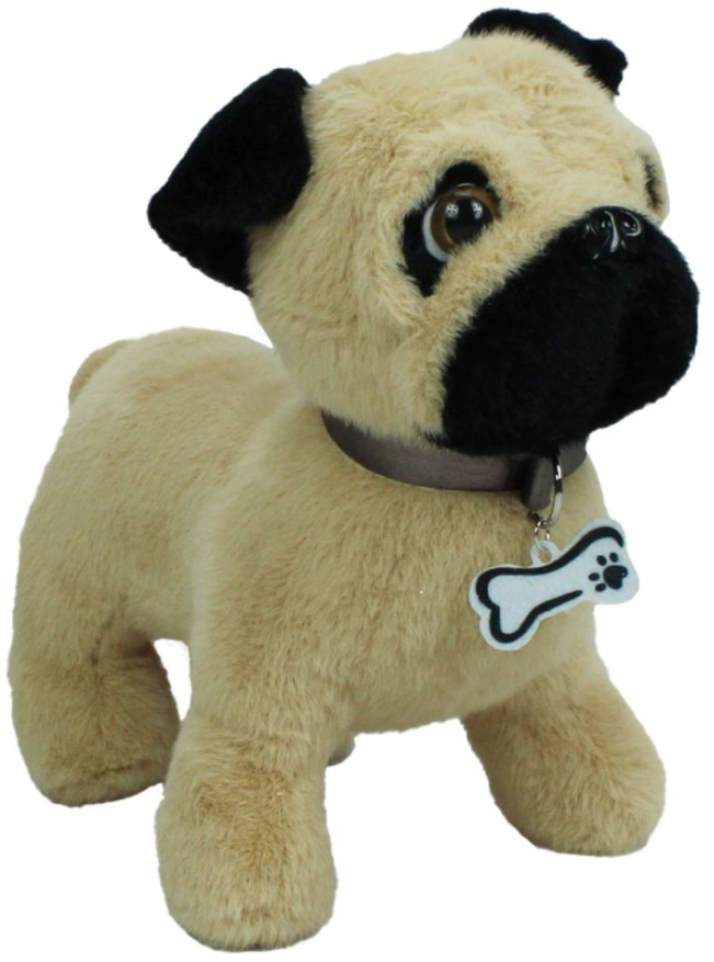 М'яка ігр. "Мопс стоячий" 13х25х25 №00120-63 — фото товару | Канцелярський Сад