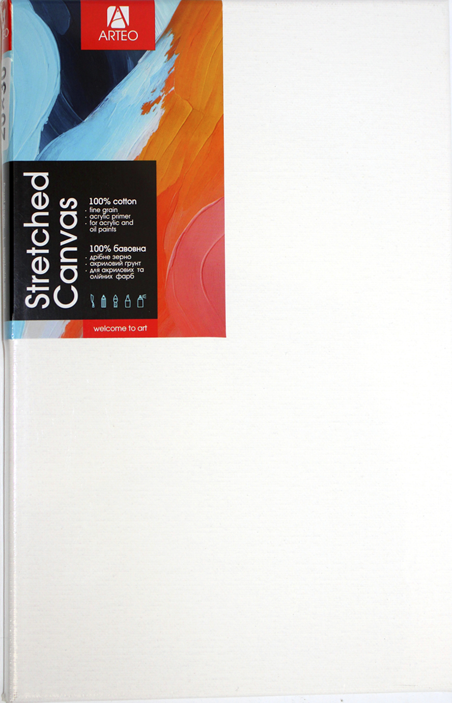 Підрамник 20х30см "Arteo" дрібне зерно,акрил.грунт,бавовна,280г/м2 №GPA1942030/5583 — фото товару | Канцелярський Сад