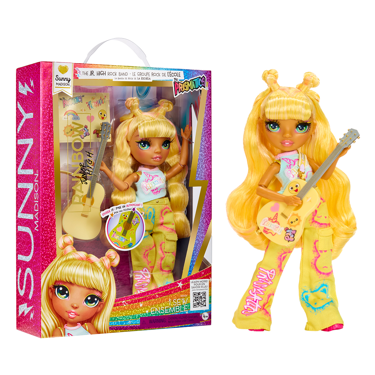Лялька "Rainbow High - серії "Junior High Rockband" Санні №565628/КіддіСвіт/(3) — фото товару | Канцелярський Сад