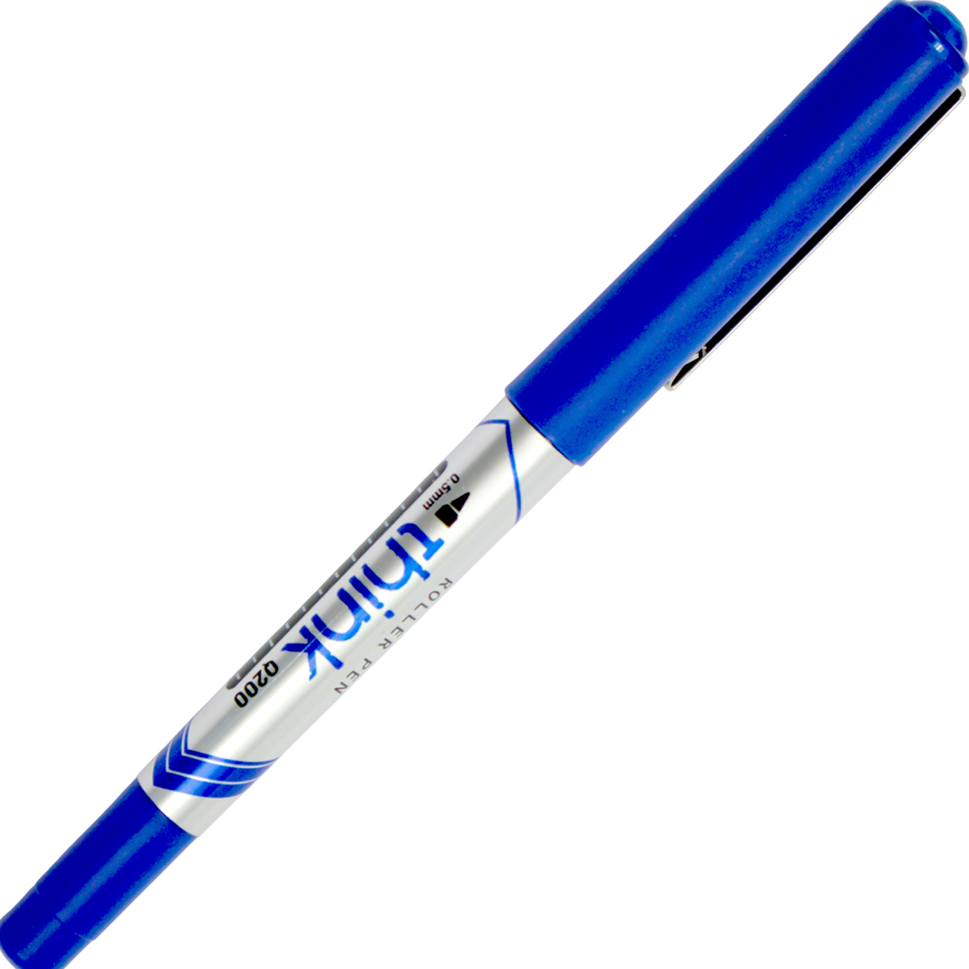 Ручка-роллер "Deli" №EQ20030 Think 0,5мм синя(12) — фото товару | Канцелярський Сад