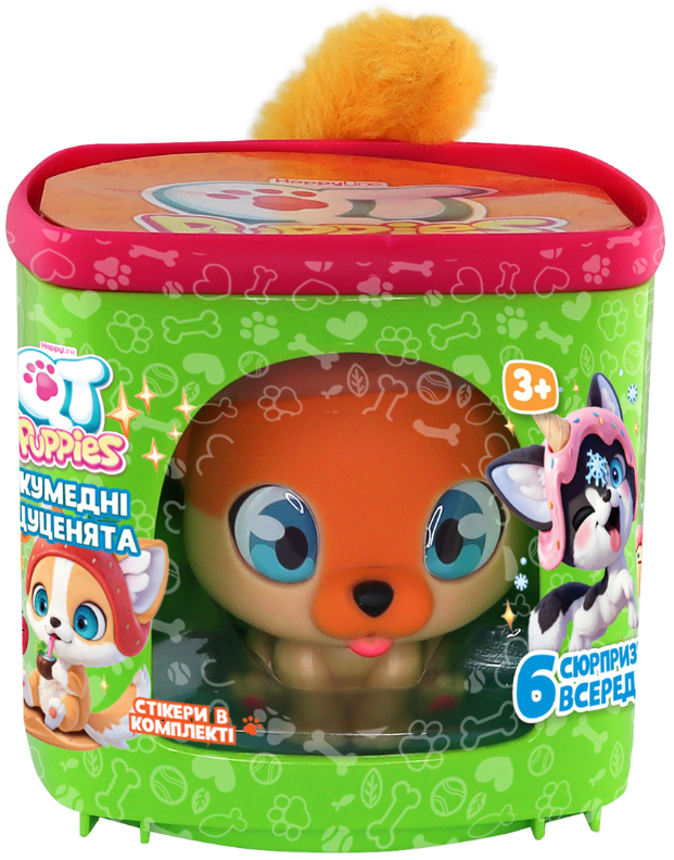 Ігровий набір "QT Puppies" Цуценя Алекса №451000-1/КіддіСвіт/ — фото товару | Канцелярський Сад