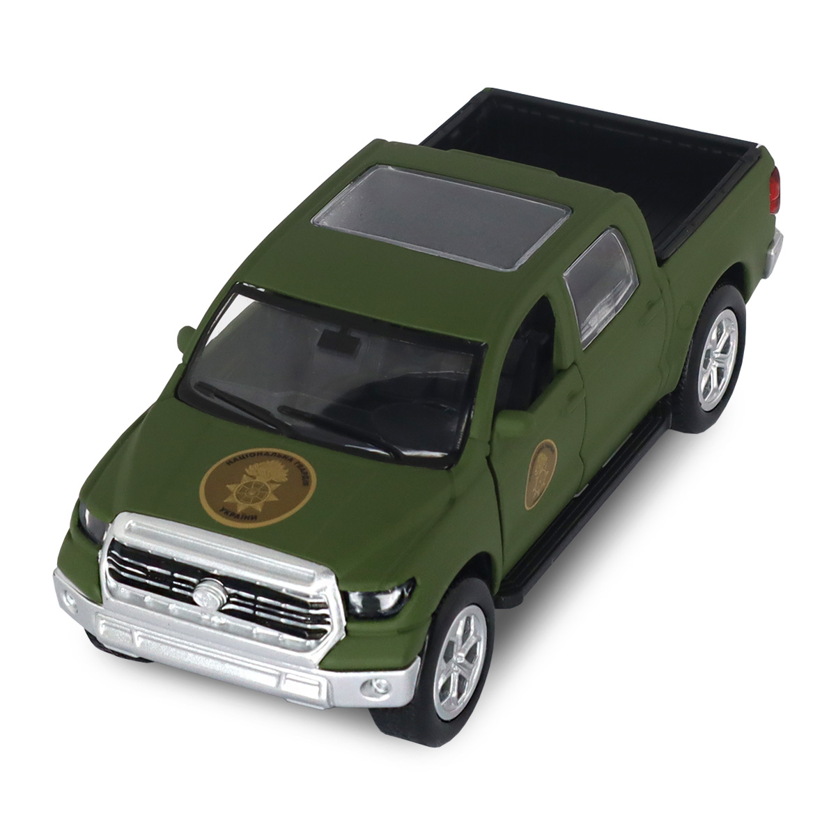 Автомодель "Technodriver" Шеврони Героїв Toyota Tundra -НГУ №KM60083/КіддіСвіт/ — фото товару | Канцелярський Сад