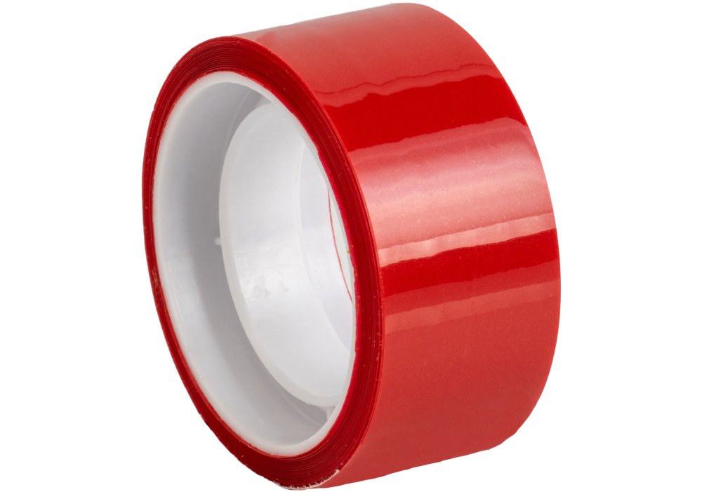 Стрічка клейка декор. "Optima" 18ммх10м червона №O45366(8) — фото товару | Канцелярський Сад