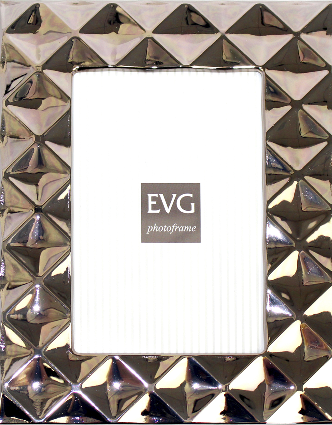 Фоторамка "EVG" Onix 10х15 S13 срібна(6)(24) — фото товару | Канцелярський Сад