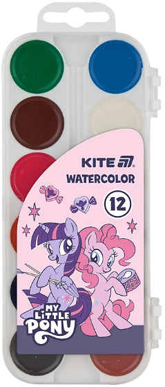 Акварель 12 кольор. "Kite" "My Little Pony movie" №LP25-061(12) — купити | Канцелярський Сад