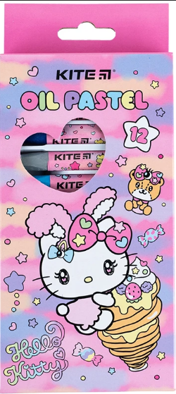 Пастель масл. "Kite" №HK24-071 HK 12кольор.(12) — фото товару | Канцелярський Сад