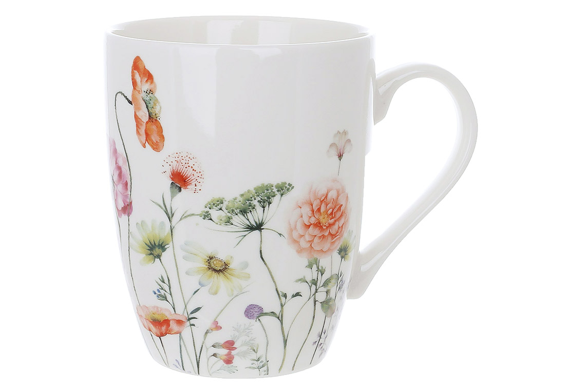 Чашка керам. 350мл "Flower Garden" №K059(6)(36) — фото товару | Канцелярський Сад