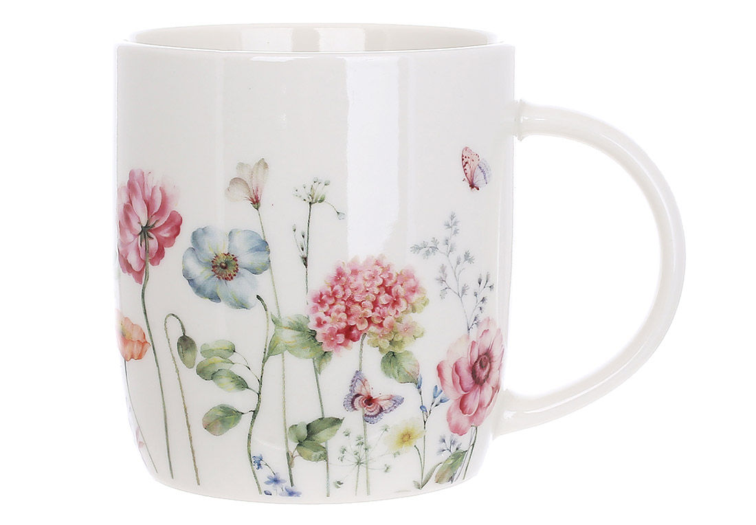 Чашка керам. 360мл "Flower Garden" №K058(6)(36) — фото товару | Канцелярський Сад