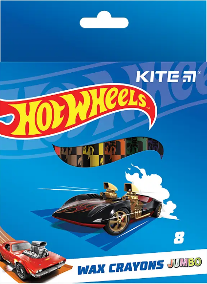 Крейда воск. "Kite" №HW24-076 8кольор. HW(12) — купити | Канцелярський Сад