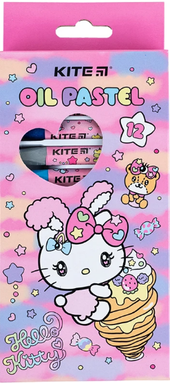 Пастель масл. "Kite" №LP24-071 Little Pony 12кольор.(12)(144) — фото товару | Канцелярський Сад