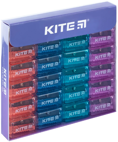 Точилка "Kite" №K24-167 з конт. Magic,асорті(24) — фото товару | Канцелярський Сад