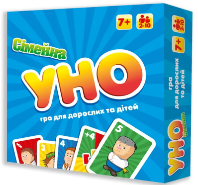 Гра "УНА Сімейна" 2в1 укр.,в кор-ці №30527/Strateg/(10) — фото товару | Канцелярський Сад