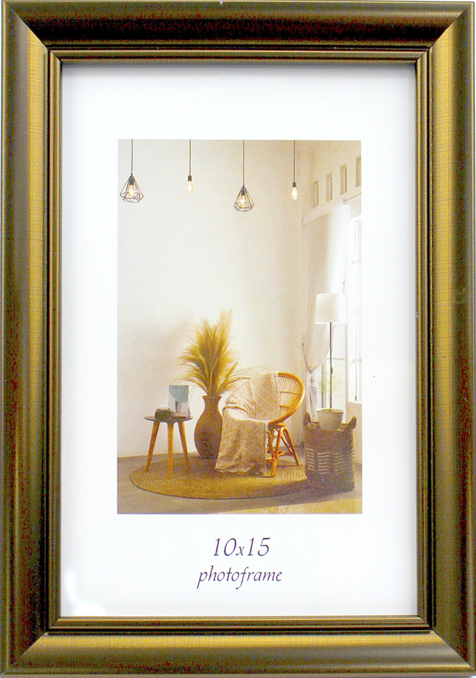 Фоторамка "Elite" 10х15 №MK-106 бронза(24)(22) — фото товару | Канцелярський Сад